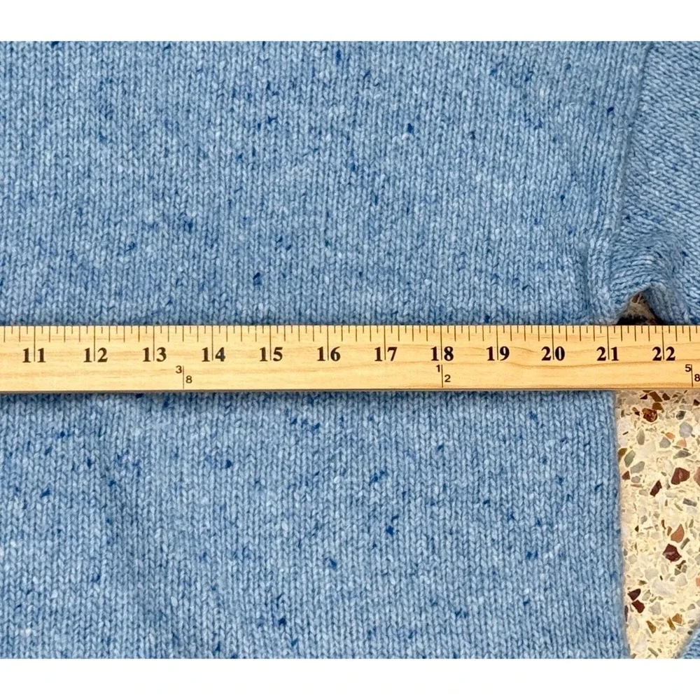 J.Crew Men's Blue High Neck Long Sleeve‎ Blue Sweater Size Small